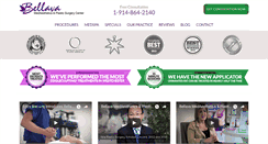 Desktop Screenshot of bellavaspa.com